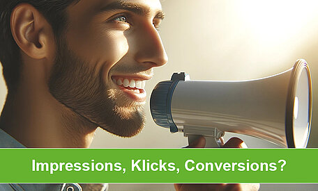 Impressionen, Klicks und Conversions verstehen
